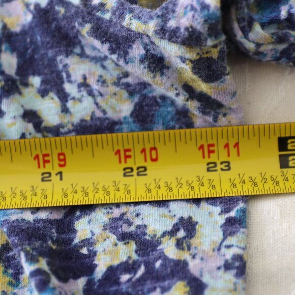 Coldwater Creek 3/4 Sleeve Scoop Neck Loose Fit Cotton Shirt Size XL - Picture 6 of 12